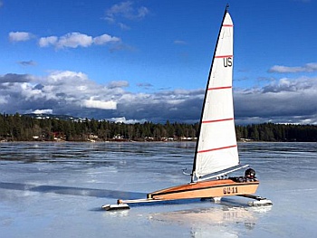Mini-Skeeter iceboat